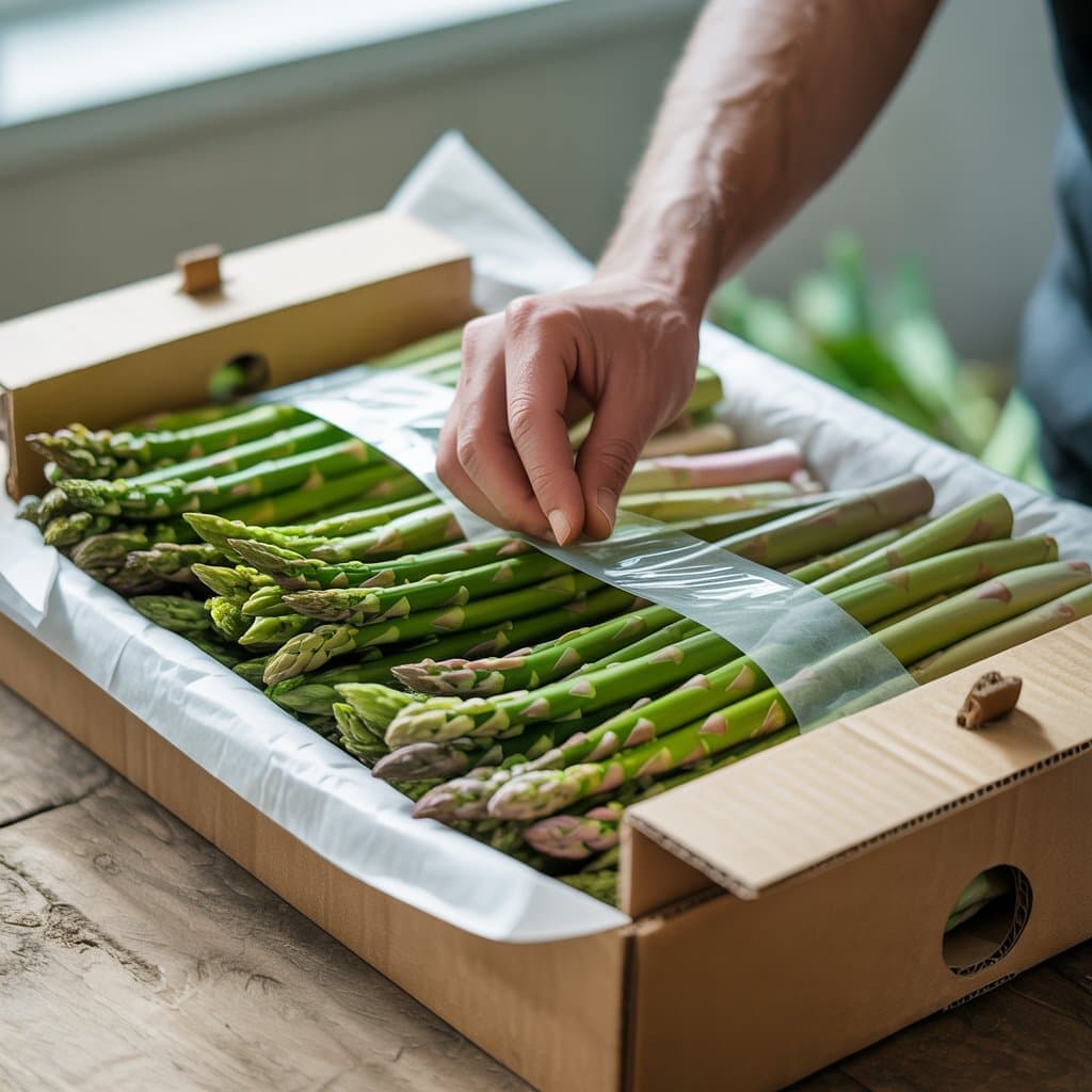 Спаржа на полі