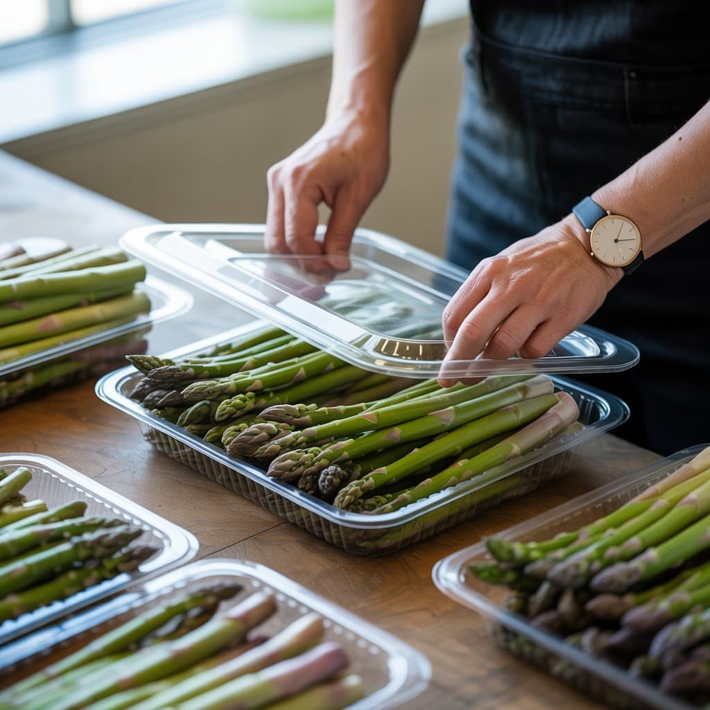 Спаржа на полі